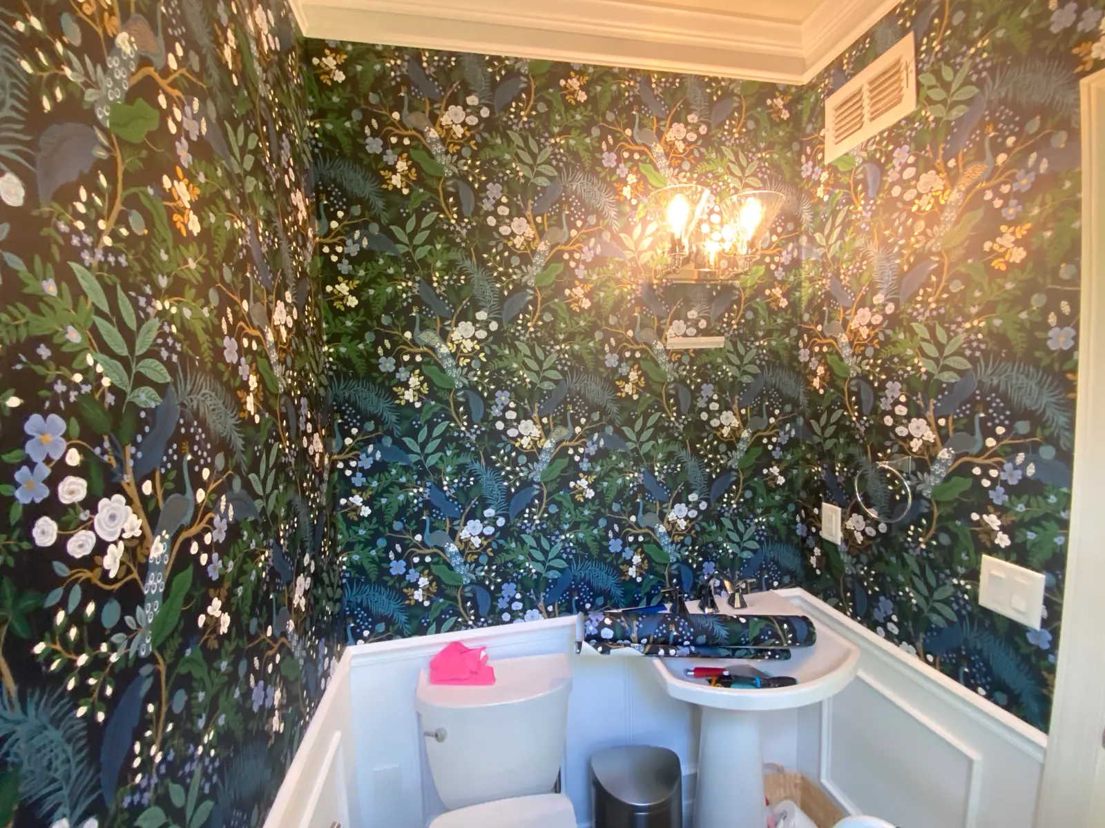 peel & stick wallpaper installation in Morristown, NJ